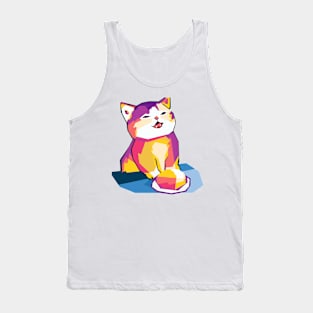 Cat Want eat Tank Top